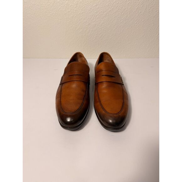 Allen Edmonds Lake Como Loafers Tan Leather Men’s Size 12D Made in USA main image 5